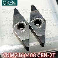 VNMG160408 CBN 2T ใบมีดเพชรความแข็งสูง 2 มุมลูกบาศก์โบรอนไนไตรด์ CNC เครื่องกลึงเครื่องมือภายนอกเครื่องกลึง VNMG สําหรับเหล็ก