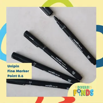 1~6pcs Uni Pin Fineliner Drawing Fine line Comic Design Pens 005