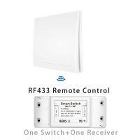 In-Demand RF Wifi แผงสวิตช์ผนังรีโมทคอนโทรลอัจฉริยะไร้สายสมาร์ทไลฟ์ /Tuya APP ทำงานร่วมกับ Alexa Google Home 433Mhz