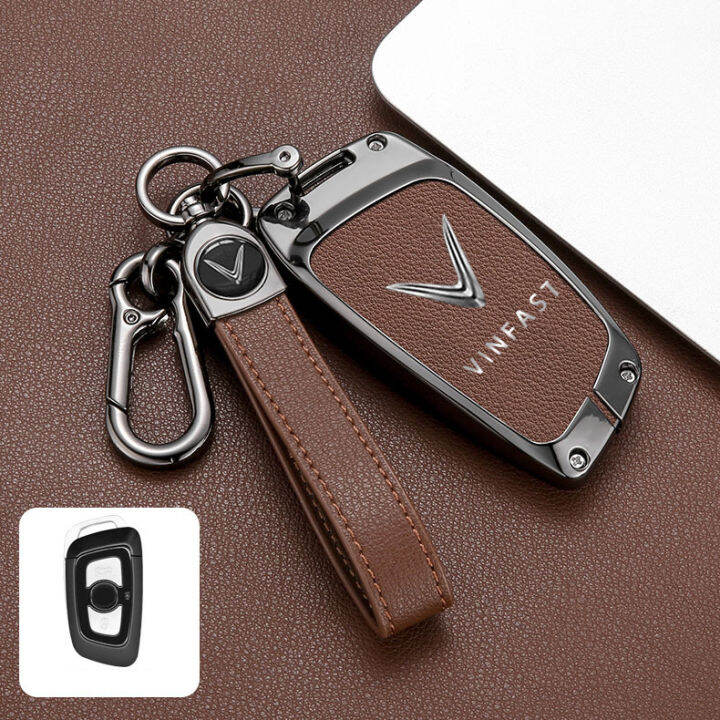 Vinfast Key Chains，Fullcover Metal Car Key Cover Key Case Protector