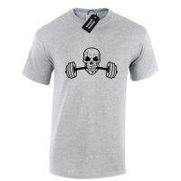 New Skull Lifting Gym Training Mma Bodybuilding Men-T shirt unisex tee cotton fathers day gift