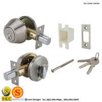 เดทล๊อค ประตู กุญแจเสริมความปลอดภัย DEADLOCK DEADBOLT Hafele  489.10.501, 489.10.500 , 489.10.502 , 489.10.503 สีทอง สีสเตนเลส สีทองแดงรมดำ สีทองเหลืองรมดำ