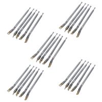 25 Pcs 32cm Length 5 Section Telescopic AM FM Radio Antenna 180 Degree