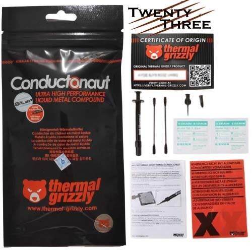 Composto Di Metallo Liquido Thermal Grizzly Conductonaut Extreme 1g - Foto 3