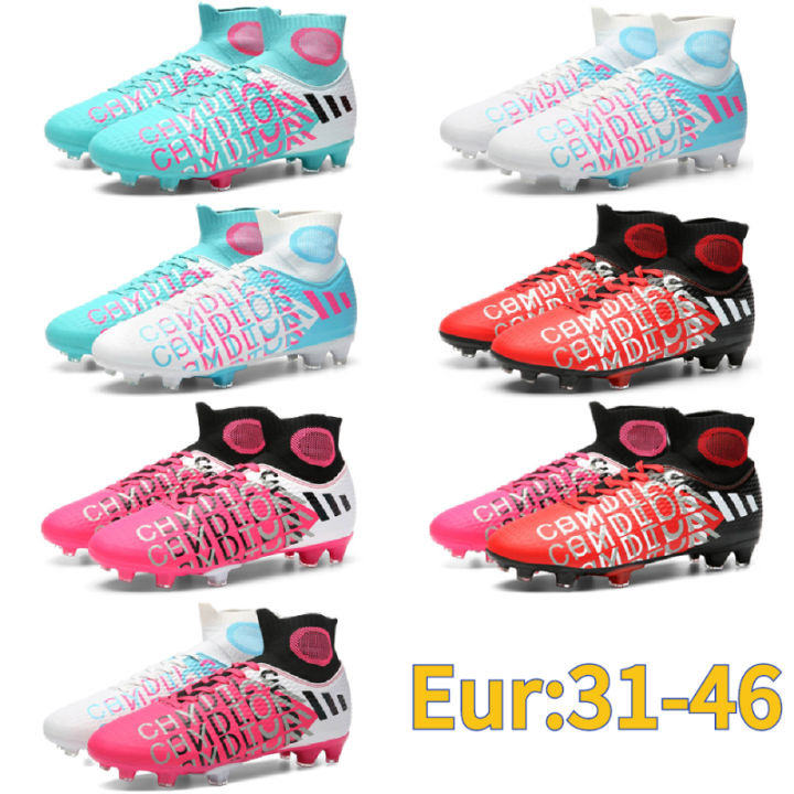 mens-football-boots-2021-professional-high-ankle-women-soccer-shoes-comfortable-light-soccer-cleats-large-female-new-arrival