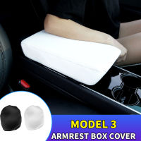 New Car Console Central Auto Seat Armrest Box Pad Cushion Storage Cover Protection Auto Accessories For Tesla Model 3 2017-2021