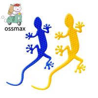 OSSMAX อุปกรณ์ตกแต่งภายในรถยนต์1ชิ้น,สติกเกอร์สะท้อนแสงติดรถยนต์เตือนความปลอดภัยขณะขับขี่กลางคืนสติ๊กเกอร์กันชนสติ๊กเกอร์ไวนิลติดรถยนต์รถ