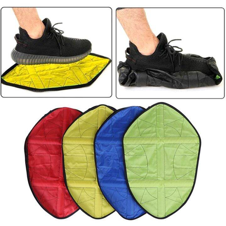 automatic step in shoe covers