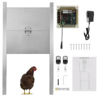 Electric Automatic Chicken Coop Opener Door Kit Poultry Kit With Timer Remote Controls Self-Locking For Smart Home Farms Gate Selfie Sticks