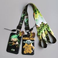 hot！【DT】♀  Cartoon Anime Star Wars Neck Lanyards Keychain Holder ID Card Pass Rope Lariat Jewelry Kids Gifts