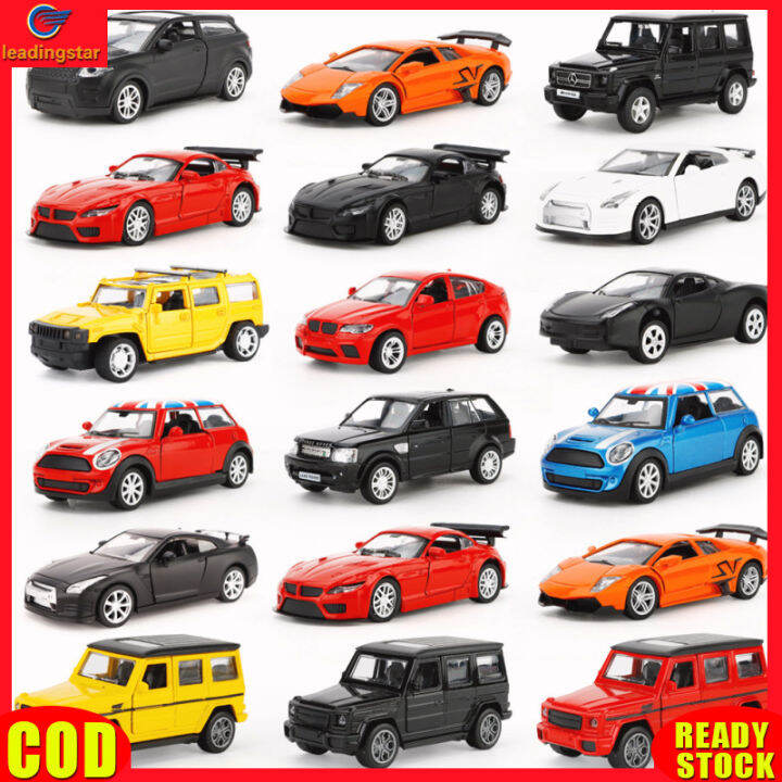 Leadingstar Rc Authentic Model Car 1:36 Pull Back Alloy Racing Car Toy 