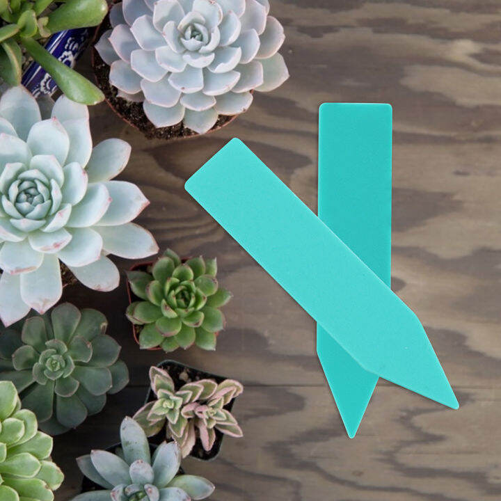 100 pcs Plant Labels Plastic Plant Tags Nursery Garden Labels Flower