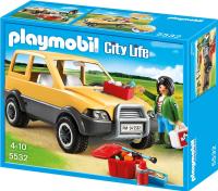 Playmobil 5532 City Life Vet With Car Figure เพลย์โมบิล ซิตี้ไลฟ รถสัตว์แพทย์(สินค้ารุ่นเก่า ของข้างในสภาพดี แต่กล่องอาจมีตำหนิ)