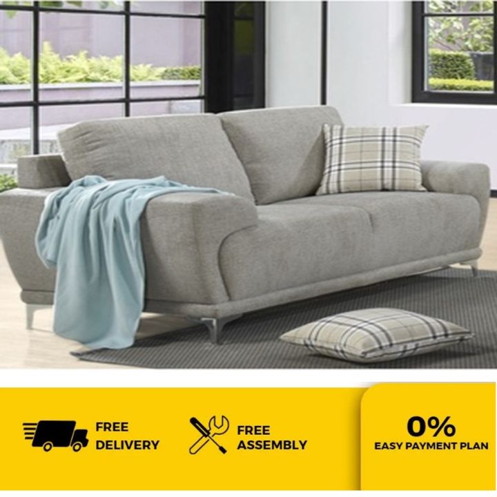 [FREE DELIVERY & BASIC INSTALLATION] DHEP JUN (OAT) 2 SEATER SOFA ...