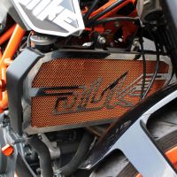 DUKE200 DUKE125มอเตอร์ไซค์ DUKE390ฝาครอบป้องกันฉากป้องกันเครื่องทำความร้อนสำหรับ KTM Duke 125 200 250 390 Duke 2013 2014 2016 2015