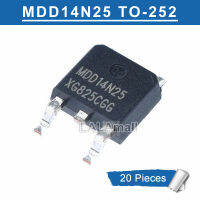 20pcs MDD14N25 TO252 M14N25D 14N25 TO-252 SMD 14A/250V MOSFET Transistor new original