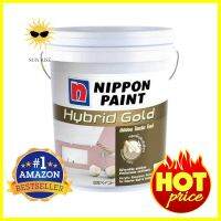 สีน้ำทาภายใน NIPPON PAINT HYBRID GOLD BASE ด้าน 1GLWATER-BASED INTERIOR PAINT NIPPON PAINT HYBRID GOLD BASE MATT 1GAL **คุณภาพดี**