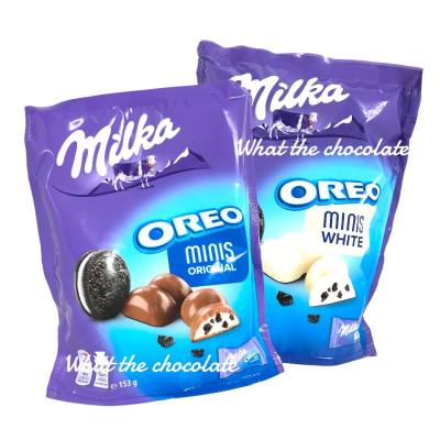 Milka Oreo Minis ช็อคโกแลตเคลือบไส้ครีมโอรีโอ้