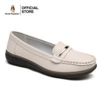 Hush Puppies_ รองเท้าผู้หญิง รุ่น The Body Shoe Advance Loafer HP IWCFN2082SG - สีเทา รองเท้าหนังแท้ รองเท้าลำลอง รองเท้าแบบสวม