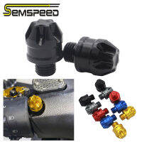 SEMSPEED1คู่รถจักรยานยนต์มุมมองด้านหลังกระจกมองหลังหัวข้อสกรูน็อตอะแดปเตอร์สำหรับฮอนด้าADV150 ADV 150 2019-2020