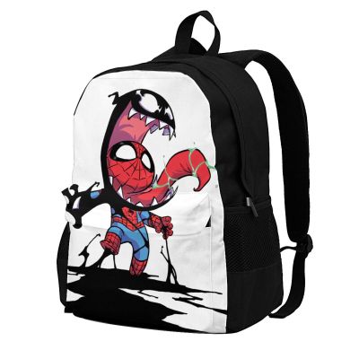 กระเป๋าเป้สะพายหลัง Marvel ที่กีฬาท่องเที่ยวกลางแจ้งความจุมากกระเป๋านักเรียนกระเป๋าสะพายไหล่แบบลำลองแล็ปท็อป
