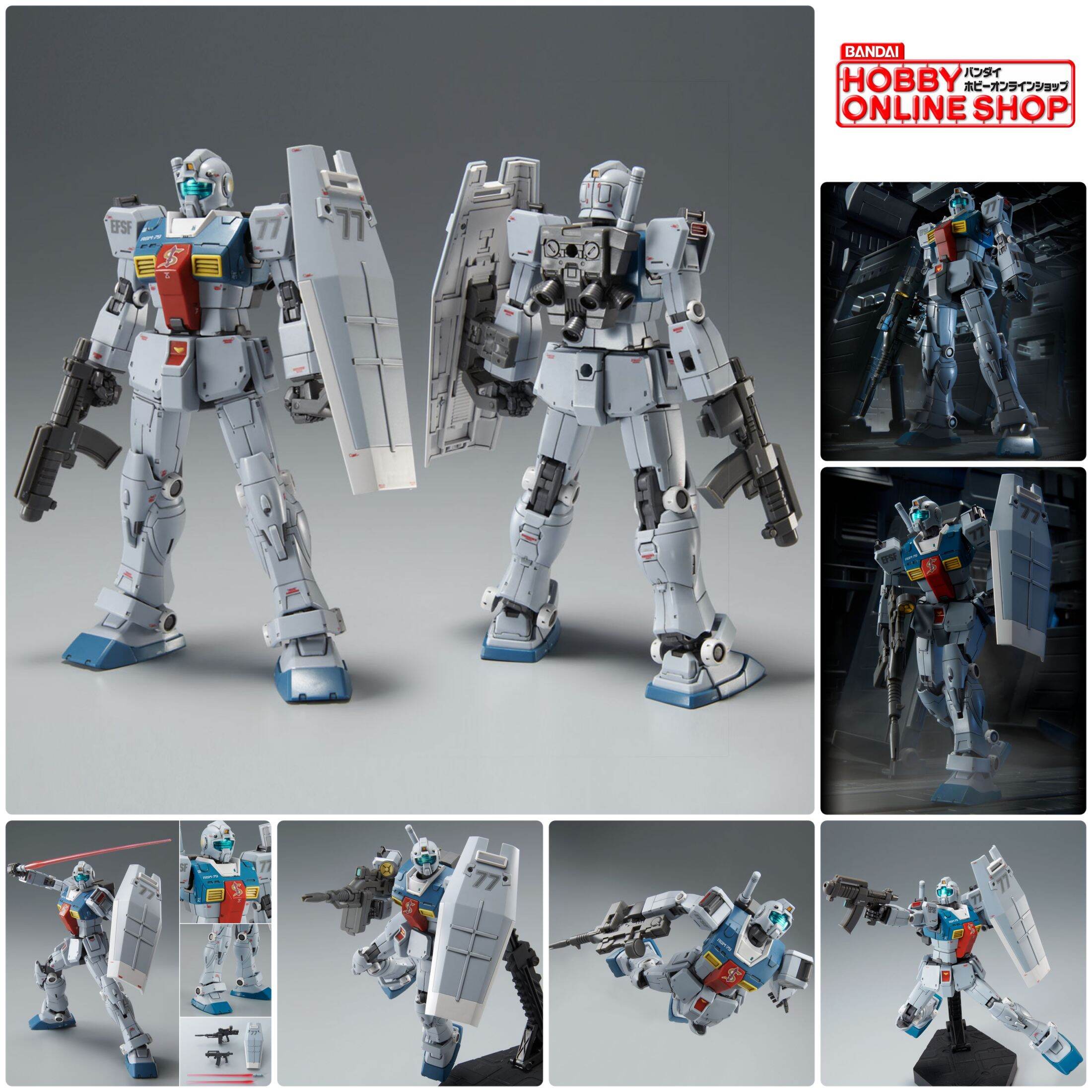 HG 1 144 RGM 79 GM Sleggar Law Custom Mobile Suit Gundam Cucuruz Doan