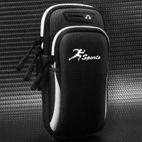 ✤◑ Sports Running Belts Bag Waterproof Armbands Men Women Zipper Wallet Pocket Phone Case Bag Holder On Hand Fitness Wrist Arm Bags