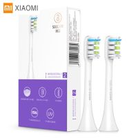 X3เขม่า Xiaomi หัวแปรง X3บำรุง2ชิ้นหัวแปรงโซคัสทดแทนฟันไฟฟ้าสำหรับ Soocas / Xiaomi Mijia