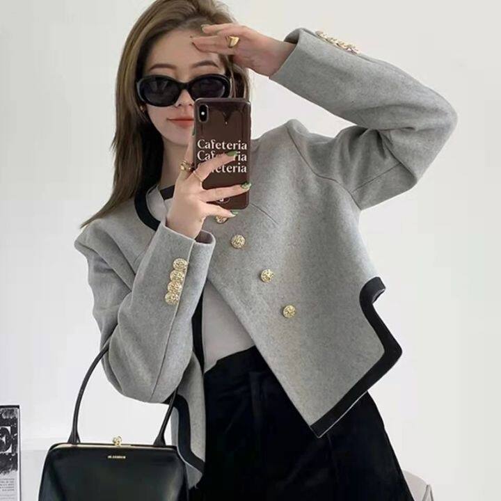 mexzt-jackets-women-elegant-cropped-tweed-blazers-office-lady-korean-short-irregular-suit-coat-tops-vintage-casual-outerwear-new