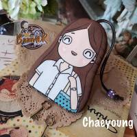 DIY-KG-2014 Chaeyoung Keycover ที่เก็บกุญแจ สินค้า handmade ลายสาวน้อย Chaeyoung