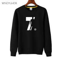 Ronaldo CR7 Boys Tops Sports Clothing Spring Autumn Casual O-Neck Long Sleeve Sweatshirt For Baby Girls Football Pullovers