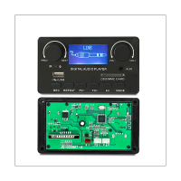 Multi-Function LCD Screen Bluetooth MP3 Decoder Board Portable Synchronization Car Amplifier Board MP3 Decoder