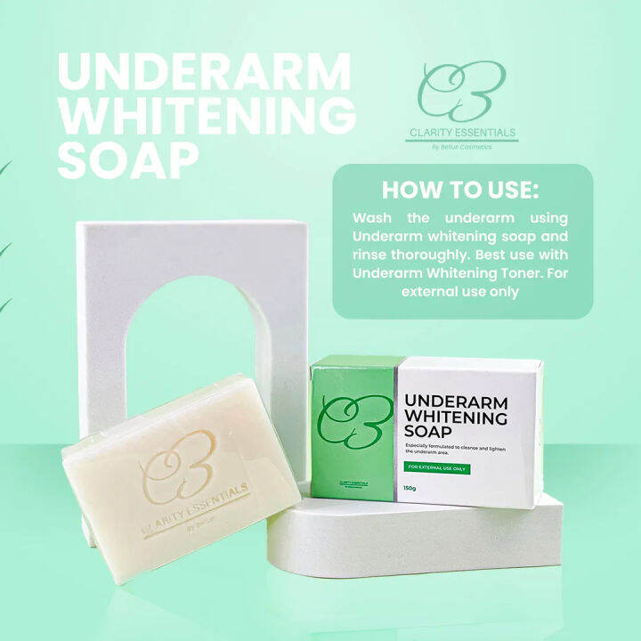 UNDERARM WHITENING SOAP 150g ANTI PERSPIRANT AND WHITENING