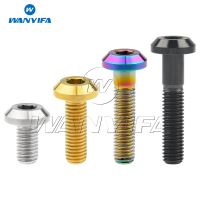 ☍☒✼ Wanyifa Titanium Ti Bolt M8x15 20 25 30 35 40mm Allen Key Head Screw for Bicycle Motorcycle Brake