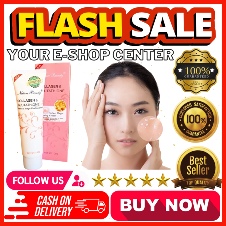 GENUINE AND ORIGINAL 👍Nature Beauty Collagen & Glutathione Peeling