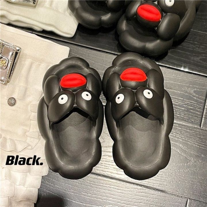 july-sausage-mouth-wearing-slippers-2023-new-fashion-thick-sole-stepping-shit-flip-flops-at-home