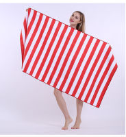 Striped Beach Towel Quick Dry Towel for Beach Travel Swim Pool Camping Outdoors and Sports Towel, 90x170cm