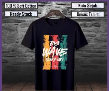 Shop Big Waves T Shirt online | Lazada.com.ph