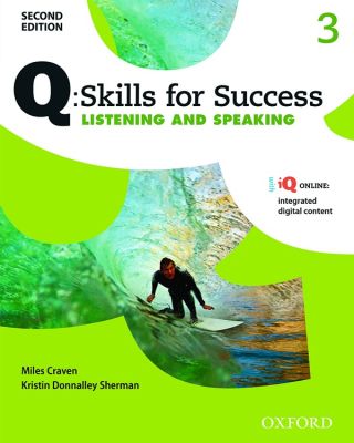 Bundanjai (หนังสือคู่มือเรียนสอบ) Q Skills for Success 2nd ED 3 Listening Speaking Student s Book iQ Online (P)