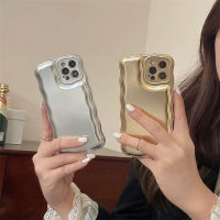 แอปเปิ้ล 13promax เคสมือถือเบาะลมลายคลื่นไฟฟ้า 15 ทองและเงิน xr ใช้บังคับ 12 เคสป้องกันน้ำ