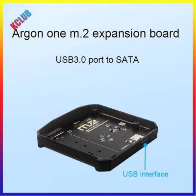 อาร์กอนหนึ่งกรณี USB 3.0กับ SATA เอสเอสดีฐานอะแดปเตอร์กับ Hi-Fi DAC บอร์ดขยายสำหรับเครื่องพิมพ์ SSD เชื่อมต่อสำหรับ4B Raspberry Pi