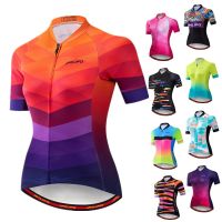 2021 NEW Women Cycling Jersey Short Sleeve Racing Sport MTB Bike Jersey Cycling Shirt Pro Team Bicycle Clothing Maillot Mountain Bike Motorcycle Jerseys Motocross Sportwear Clothing Cycling Bicycle Outdoor Short Sleeves Jersey