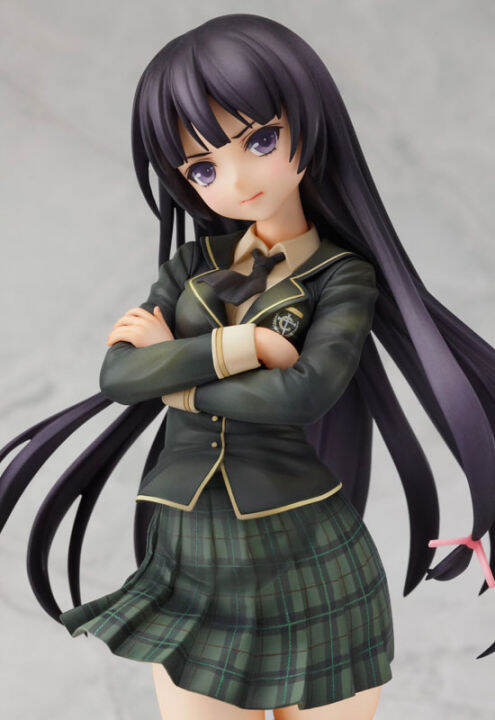 figure-ฟิกเกอร์-งานแท้-100-good-smile-company-จากการ์ตูนเรื่อง-haganai-boku-wa-tomodachi-ga-sukunai-ชมรมคนไร้เพื่อน-mikazuki-yozora-1-7-ชุดนักเรียน-ver-original-from-japan-anime-อนิเมะ-การ์ตูน-มังงะ-ค