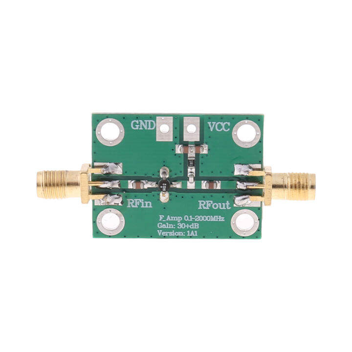 0.1-2000MHz 2GHz RF Wideband Low Noise Amplifier LNA Broadband Module ...