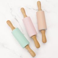 Dough Roller Kneading Stick Useful Children Baking Dough Roller Rolling Pin Silicone  Practical for Restaurant Bread  Cake Cookie Accessories