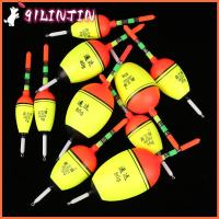 91LINTIN 2pcs คุณภาพสูง Bobber ร้อน ส่องสว่าง แท่งไฟ ตกปลากลางคืนลอย อีวา โฟม Ball Boia