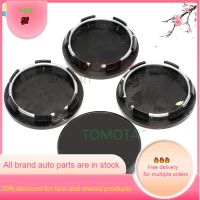 4PCS Black Plastic 51mm OD 45mm ID Auto Car Truck Vehicle Wheel Center Hub Cap Cover Rim Tyre Replacement Parts Automotive Accessories