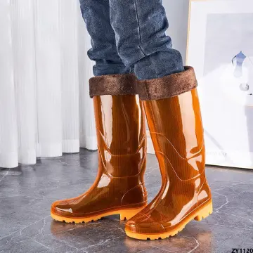 Warm rain boots on sale womens