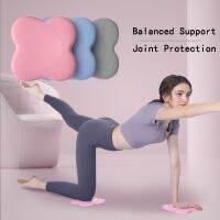 ✚℡△ PU Thickened Plate Support Anti-slip yoga kneeling pad stretching knee cap elbow pad Soft yoga pad exercise fitness equipment