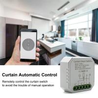 Tuya Smart Wifi Curtain Module Blind Switch For Roller Shutter Electric Motor Timer Voice Control Works With Alexa Google Home Camera Remote Controls